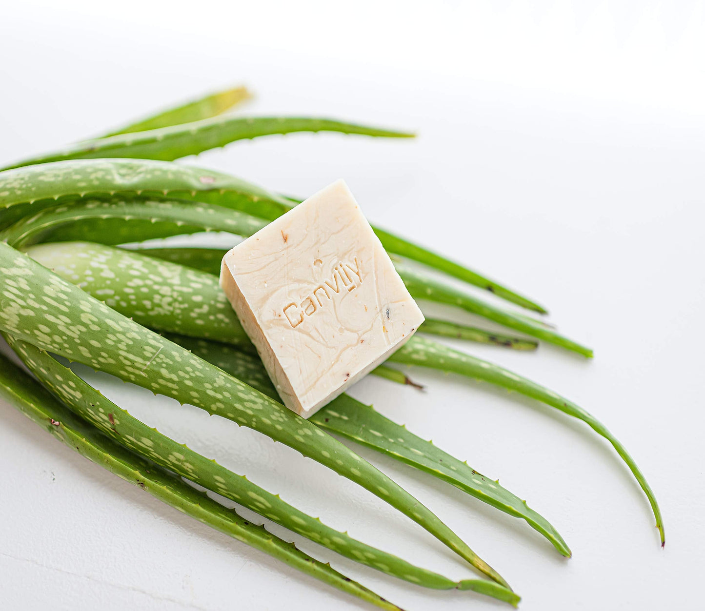 Canviiy 3-in-1 Purifying Nourish + Calm Natural Cleansing Bar, Infused with Calendula, Chamomile, Peppermint Oil, Witch Hazel and Lavender Petals Beauty & Personal Care Canviiy