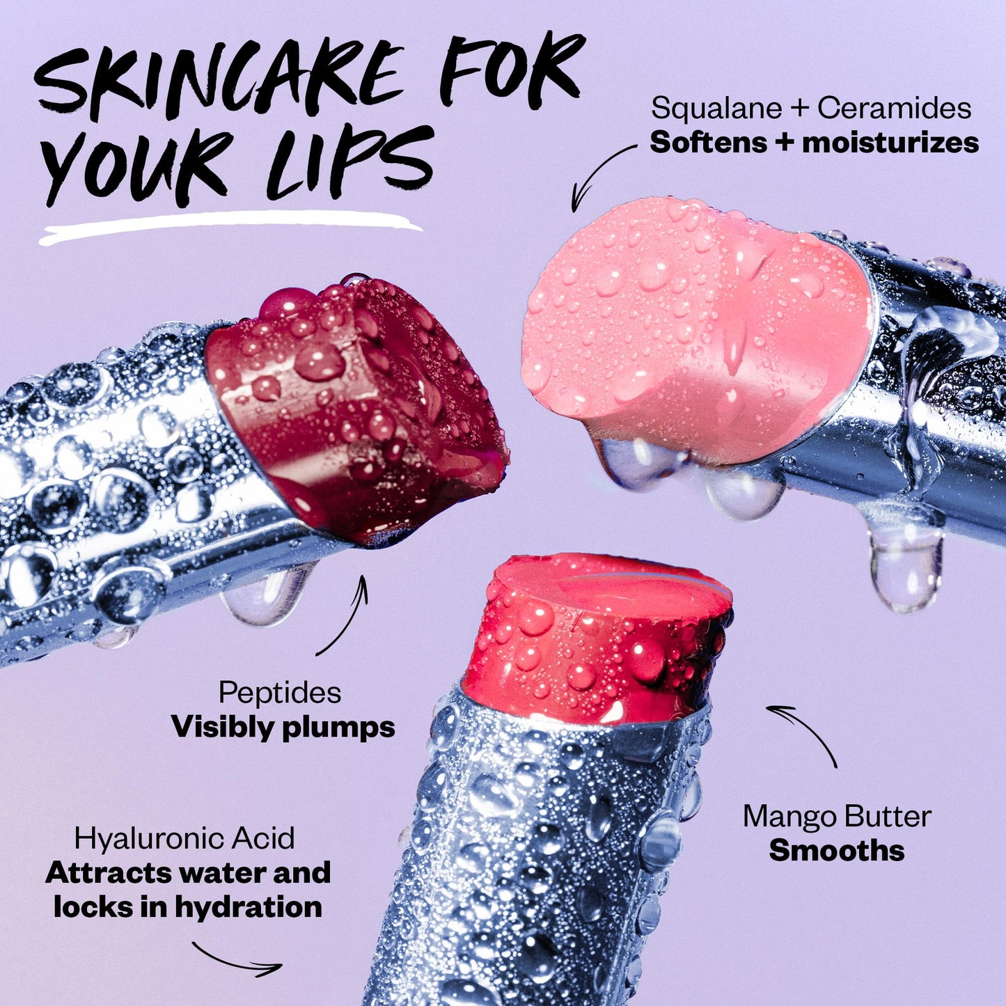 Kosas Wet Stick Moisturizing Shiny Sheer Lipstick with Ceramides, Hyaluronic acid, Peptides and Mango Butter - Soothes, Softens, and Moisturizes Lips Beauty & Personal Care Kosas