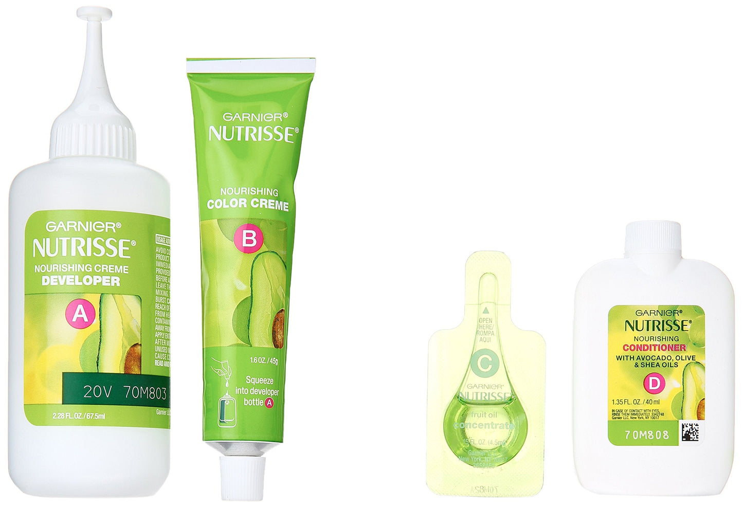 Garnier Nutrisse Nourishing Hair Color Creme, 56 Medium Reddish Brown (Sangria), 3 Count (Packaging May Vary) Beauty & Personal Care Garnier