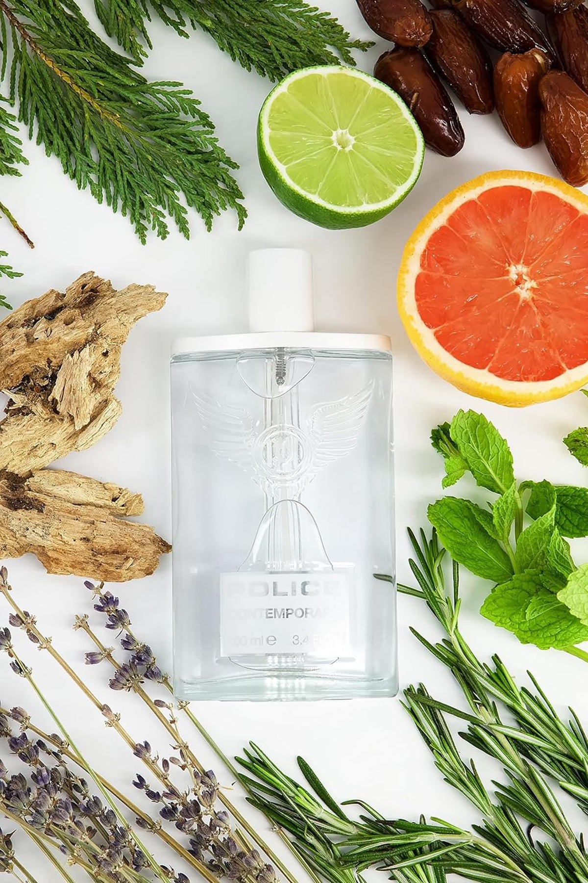 Police Contemporary Fragrance for Men - Woody Scent - Opens with Bergamot and Juniper, Blended with Lavender, Musk, and Rosemary - for Distinctive Beauty & Personal Care Police