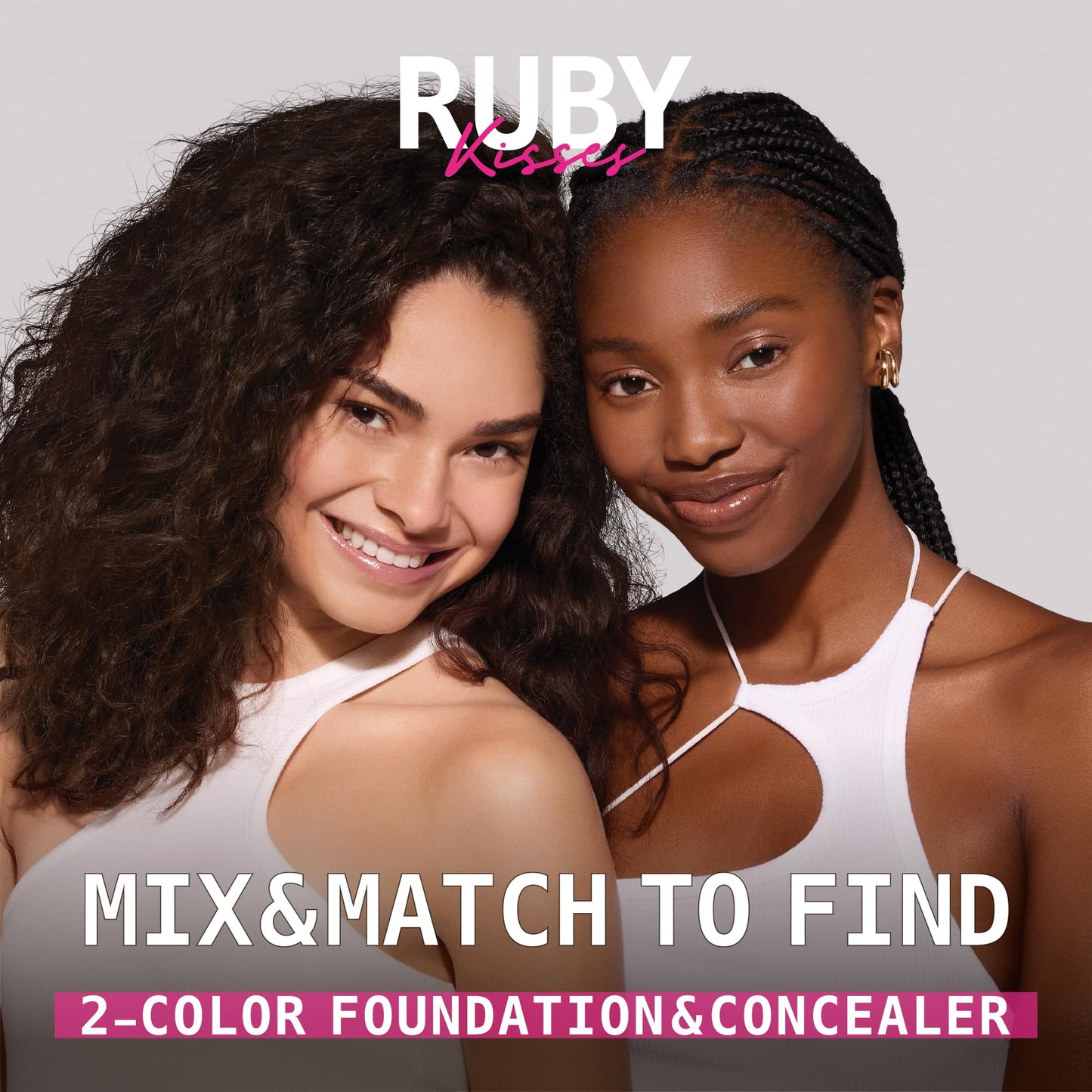 Ruby Kisses 3D Face Creator Cream Foundation & Concealer, 12 Hours Long Lasting, Medium to Full Coverage, Non-Greasy, Ideal for Makeup & Contour Beauty & Personal Care Ruby Kisses