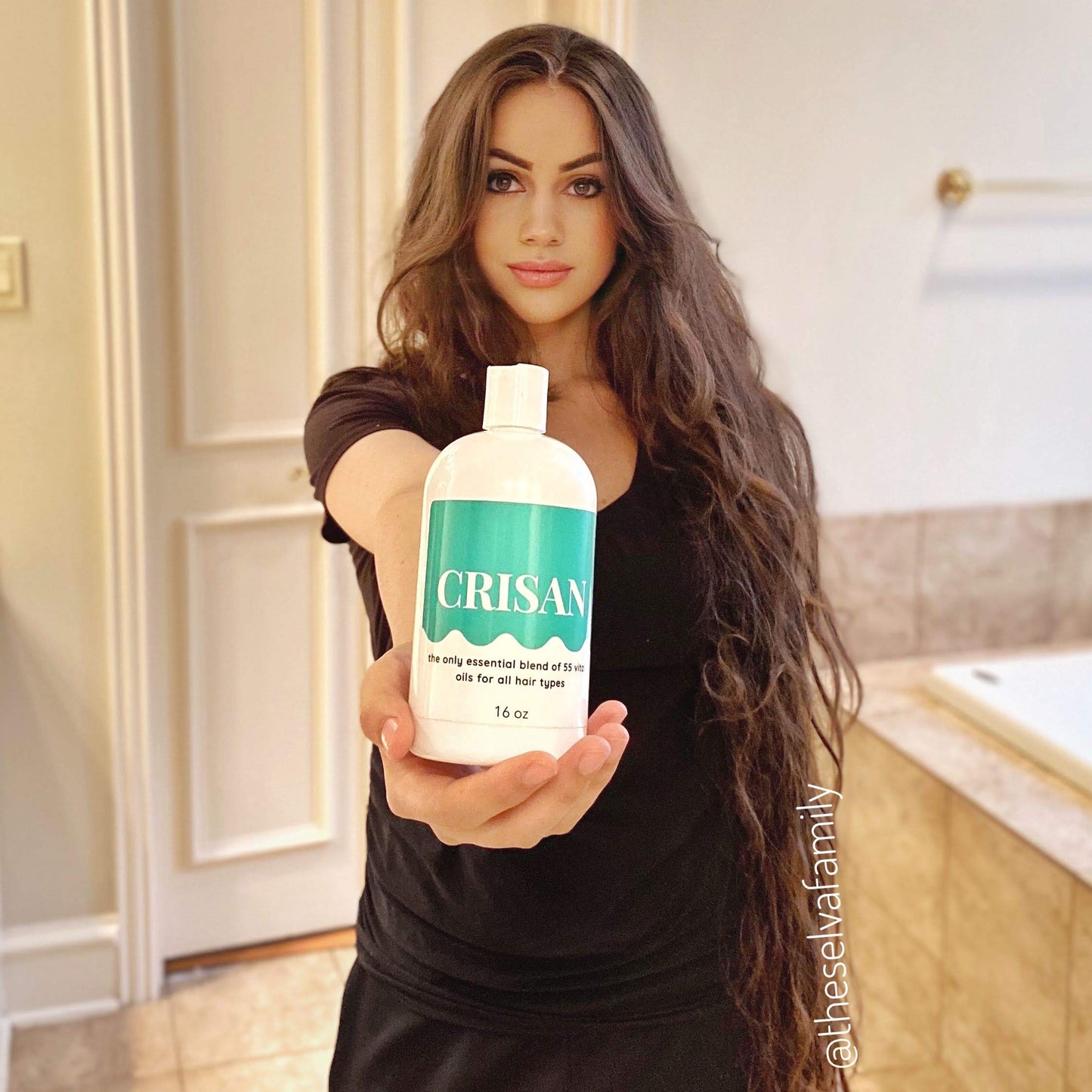 CRISAN 16oz Extreme Hair Growth and Strengthening Oil for Men and Women (16 fl oz) Beauty & Personal Care CRISAN