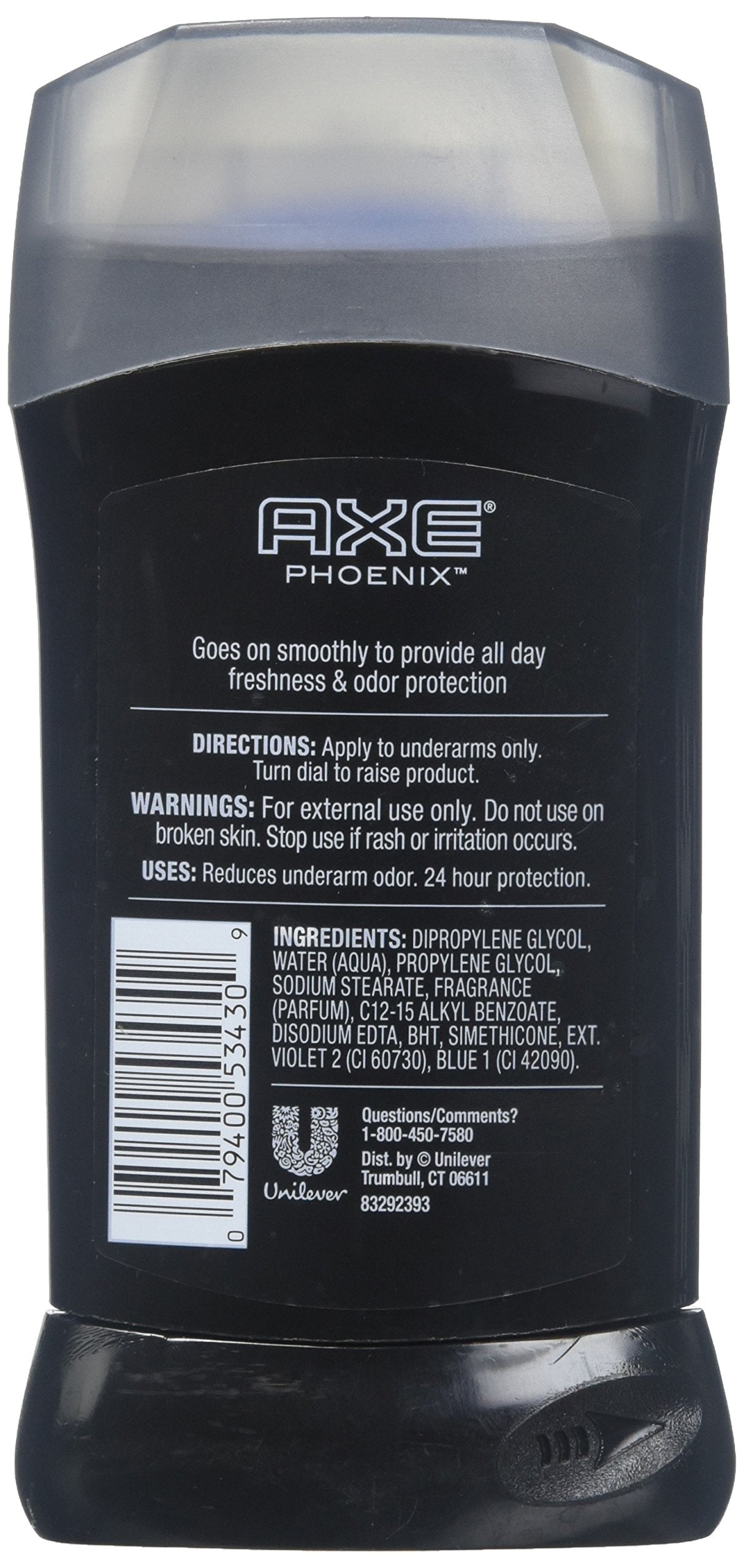 Axe Deodorant Stick Phoenix, 3 Oz, Pack of 1 Beauty and Personal Care AXE
