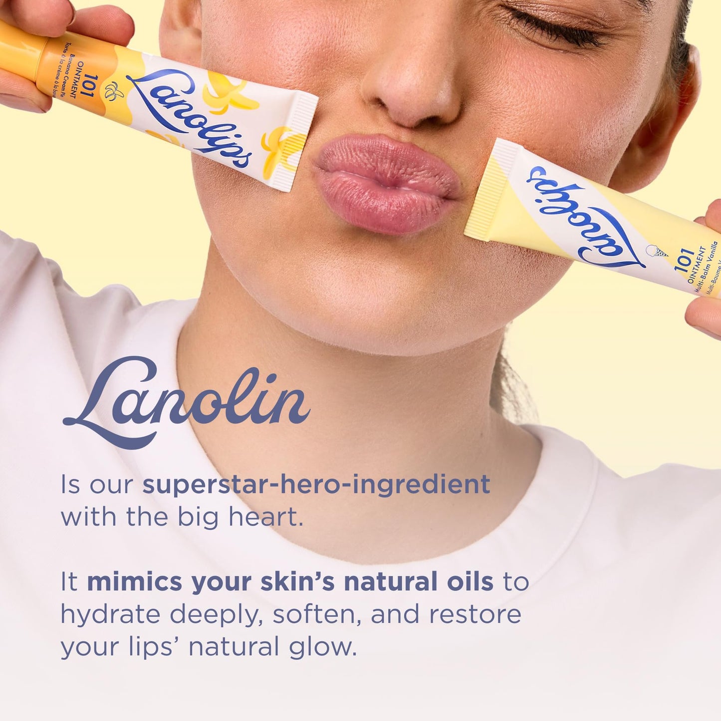 Lanolin 101 Multipurpose Ointment - Lanolin Lip Balm & Healing Ointment for Skin Barrier Repair - Moisturizer for Dry Lips, Cuticles & Elbows - No Beauty and Personal Care Lanolips