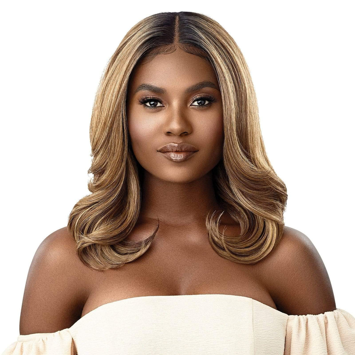 Outre Melted Hairline Lace Front Wig HD Transparent Lace Frontal Effect Hairline Redesigned Comfortfit Ear Contour JENNI (1)