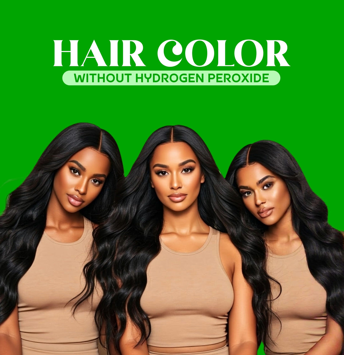 Lichen Organic Black Hair Color Gel for Women and Men with Argan Oil | Ammonia-Free, Damage-Free I 100% Natural Grey Hair Coverage I 500ml + 500ml