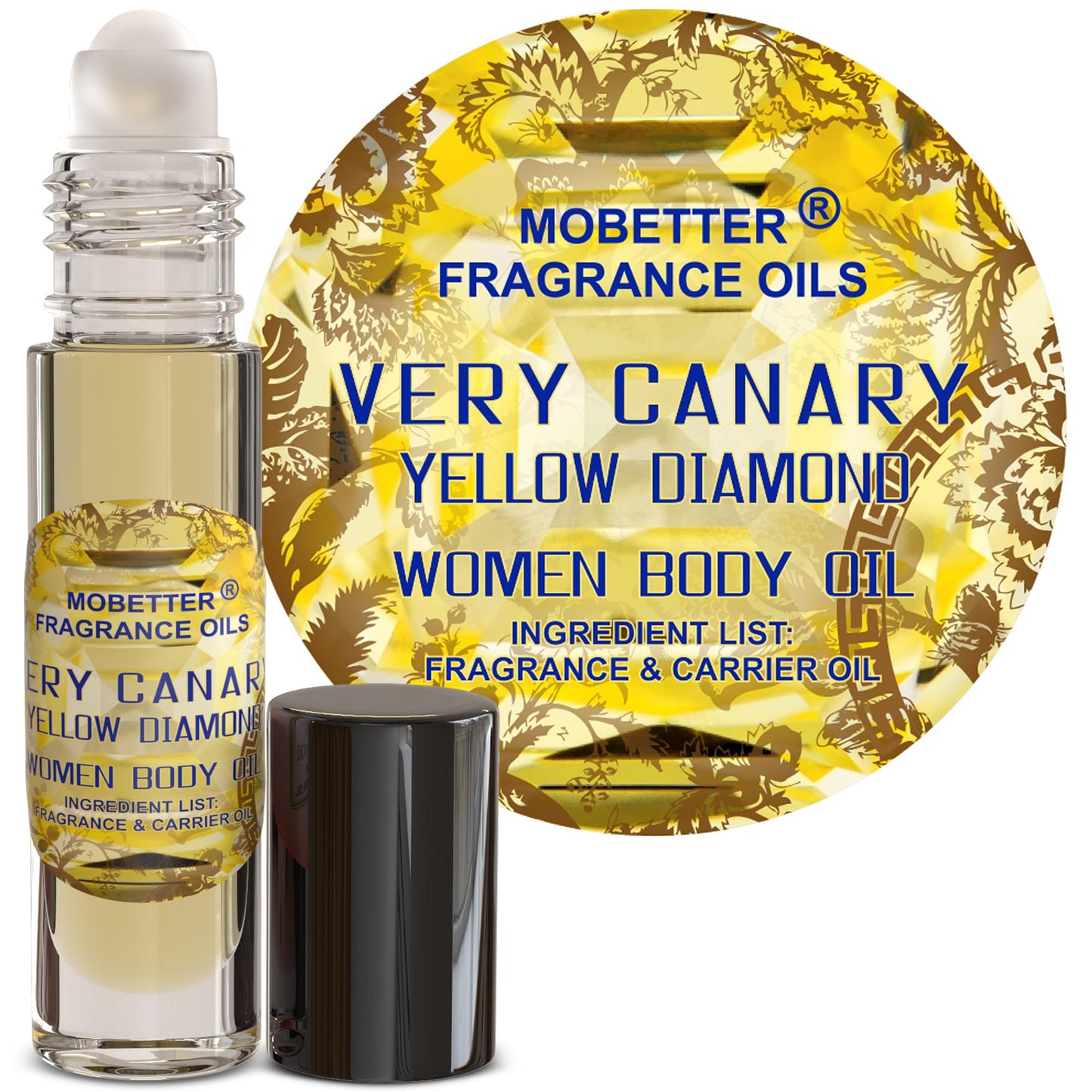 MOBETTER FRAGRANCE OILS Very Canary Yellow Diamond Perfume Fragrance Body Oil for Women Beauty & Personal Care MOBETTER FRAGRANCE OILS
