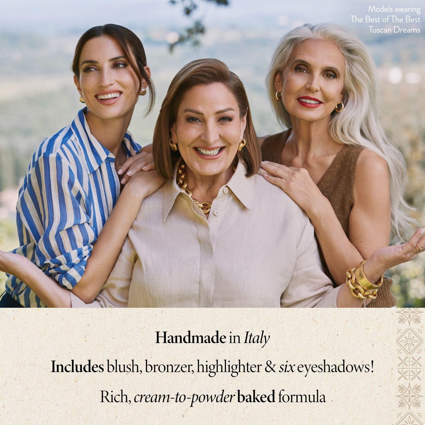 LAURA GELLER NEW YORK The Best of the Best Baked Palette - Tuscan Dreams - Full Size - Includes Bronzer, Blush, Highlighter and 6 Eyeshadows Beauty & Personal Care LAURA GELLER NEW YORK
