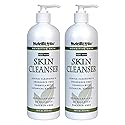 NutriBiotic - Sensitive Skin Non-Soap Skin Cleanser, 16 Oz Twin Pack with GSE (Citricidal) | pH Balanced, Hypoallergenic & Biodegradable | Free Beauty & Personal Care NutriBiotic