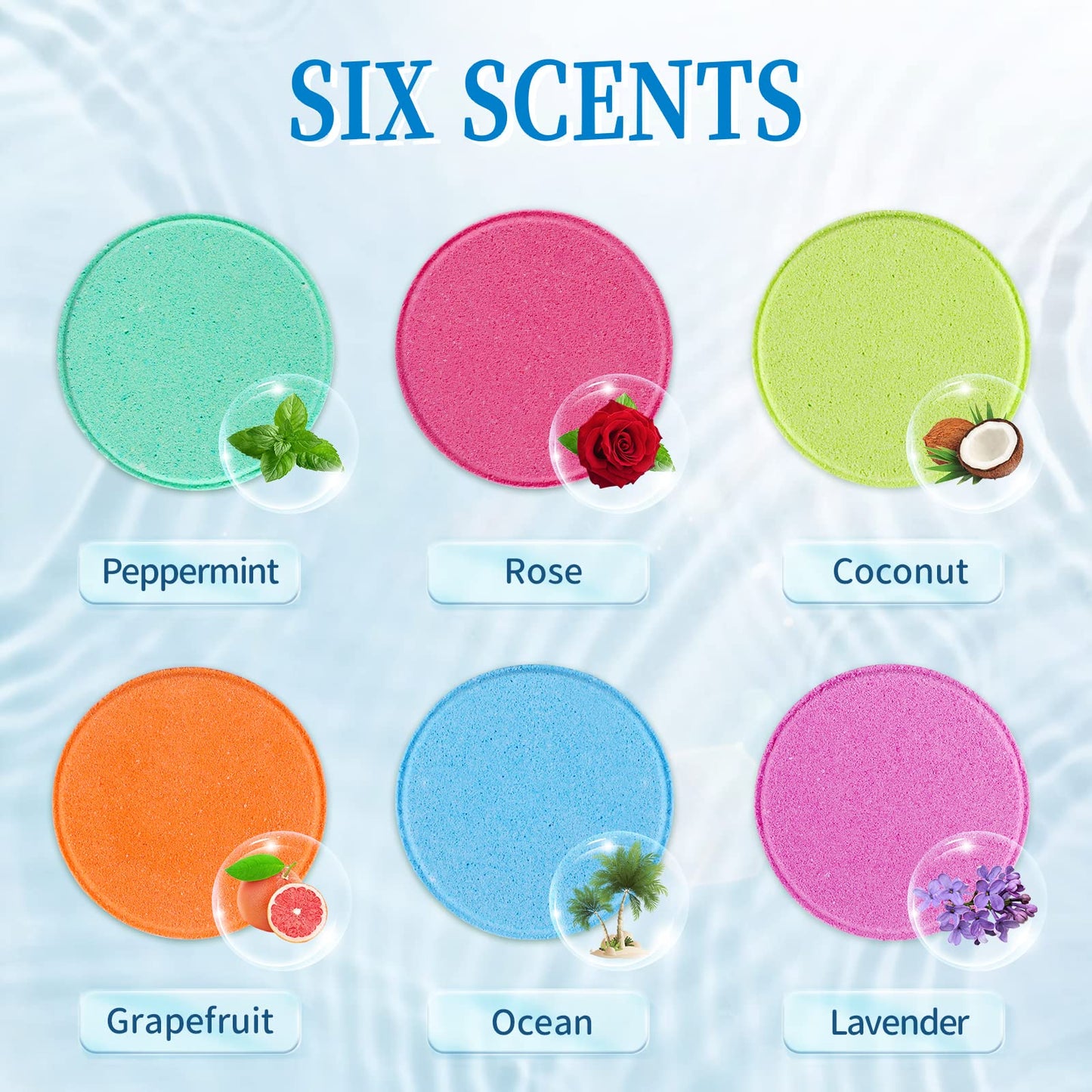 Fizzgarden 18-Pack Shower Steamers Aromatherapy, Shower Bath Bombs with Individually Wrapped, Variety Shower Tablets, Mothers Day Presents for Mom Beauty and Personal Care Fizzgarden