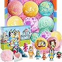 Bath Bombs for Kids: XXL Bath Bombs with Surprise Inside, Organic Bath Bombs Rich in Natural Essential Oils, Kids Bath Bombs Gift Set for Dry Skin… Beauty & Personal Care POPBATH