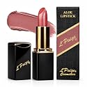 L'Paige Ice Mocha Lipstick | Cool Mocha Brown Frosted Shimmer Lip Color | Aloe Vera Moisturizing Formula | Long-Lasting Pearlescent Finish | Shade L29 Beauty & Personal Care L'Paige
