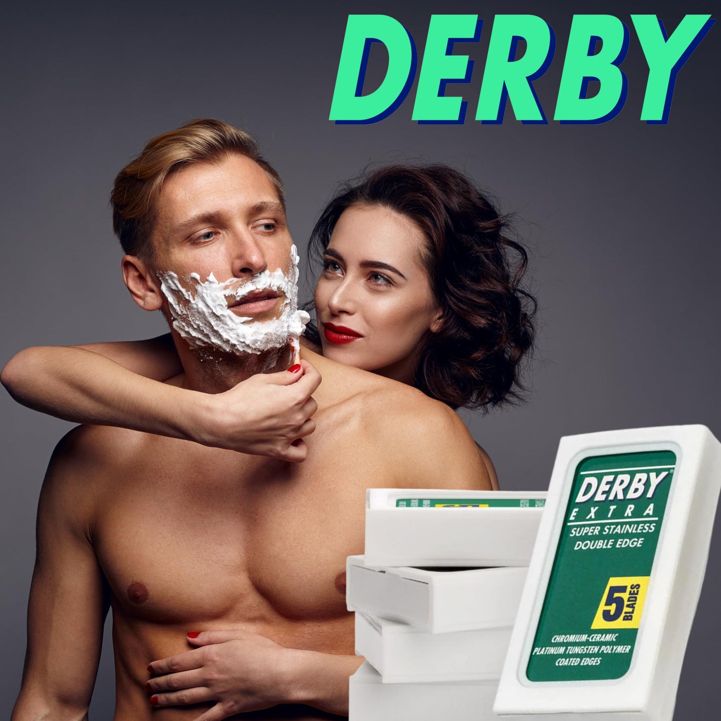 400 "Derby Extra Professional" Double Edge Razor Blades for straight razor (400) Beauty and Personal Care the shave factory