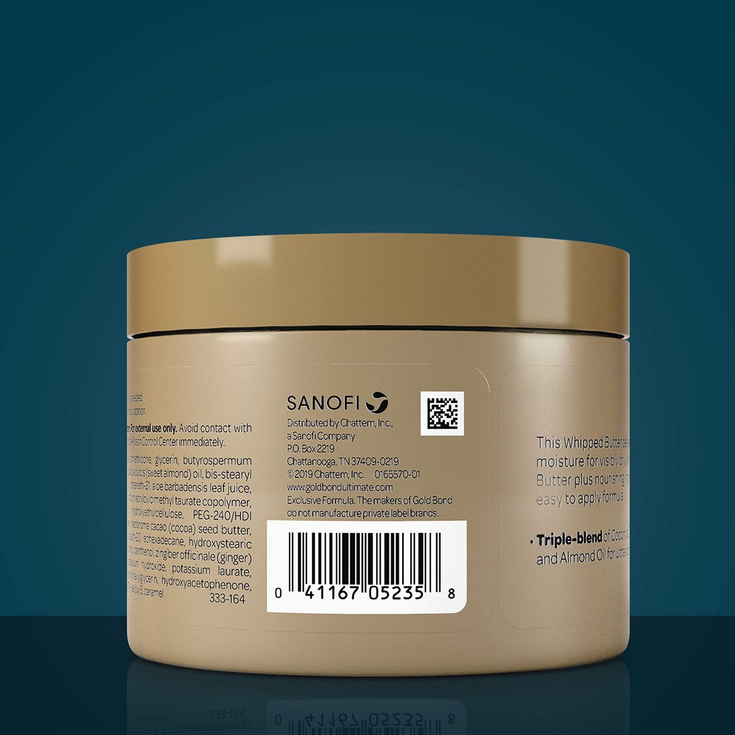 Gold Bond Ultimate Radiance Renewal Whipped Shea Butter, Moisturizing Body Butter, 8 oz Beauty & Personal Care Gold Bond