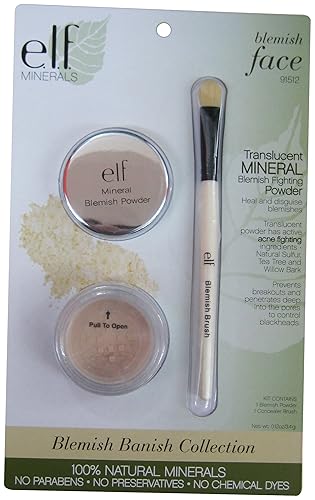 E.l.f. Mineral Foundation Blemish Edition, 4-Ounce (Pack of 2) Beauty & Personal Care e.l.f.