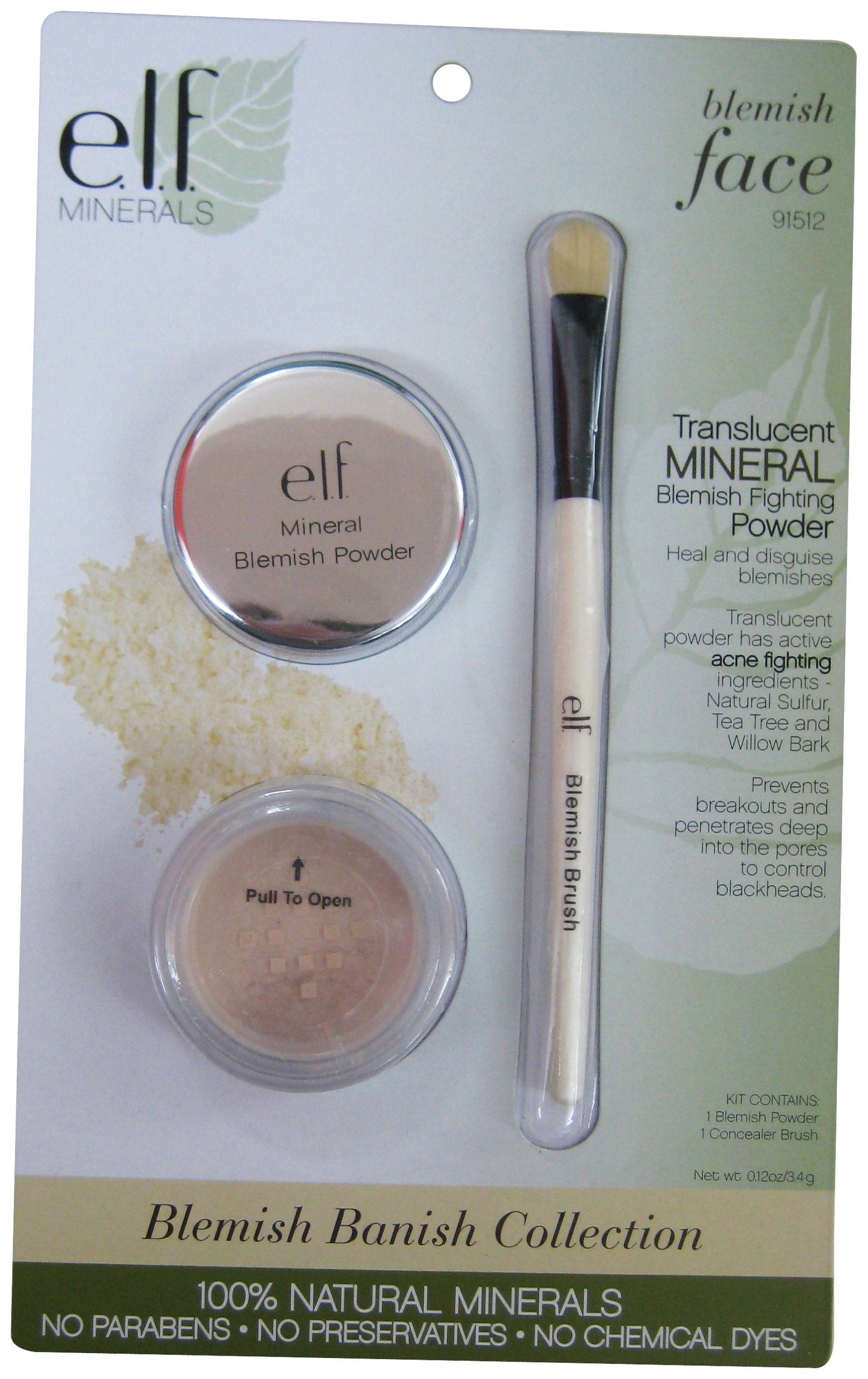 E.l.f. Mineral Foundation Blemish Edition, 4-Ounce (Pack of 2) Beauty & Personal Care e.l.f.