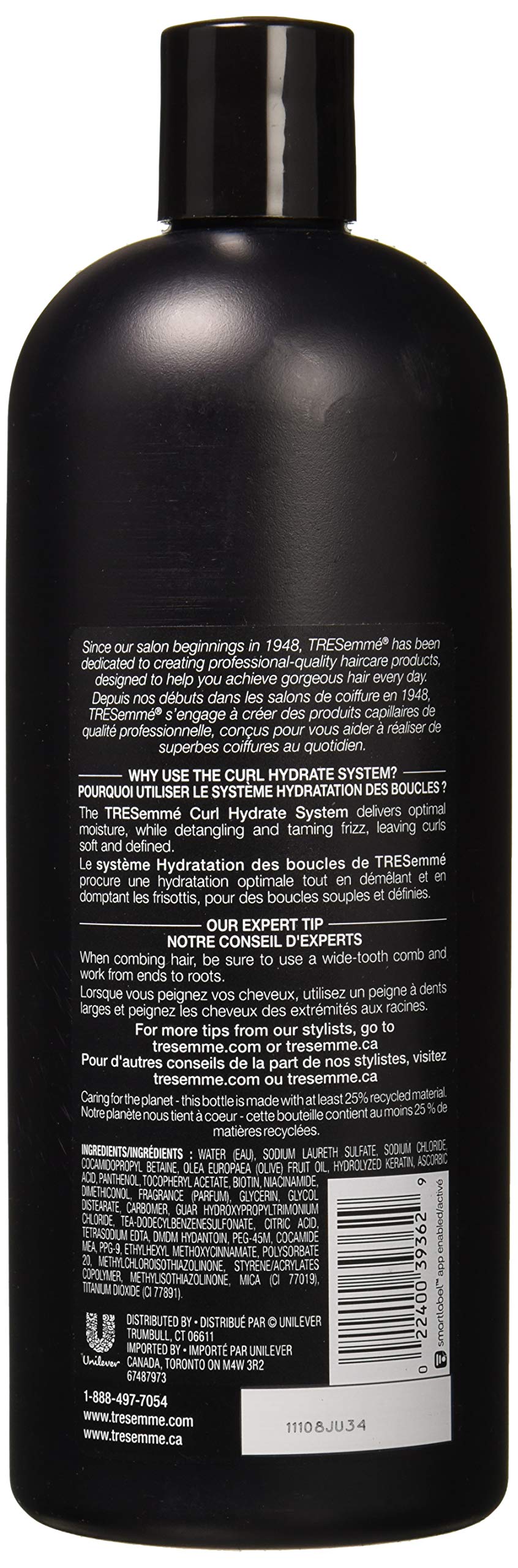 Tresemme Shampoo Flawless Curl Hydration 28 Ounce (828ml) Beauty & Personal Care TRESemmé