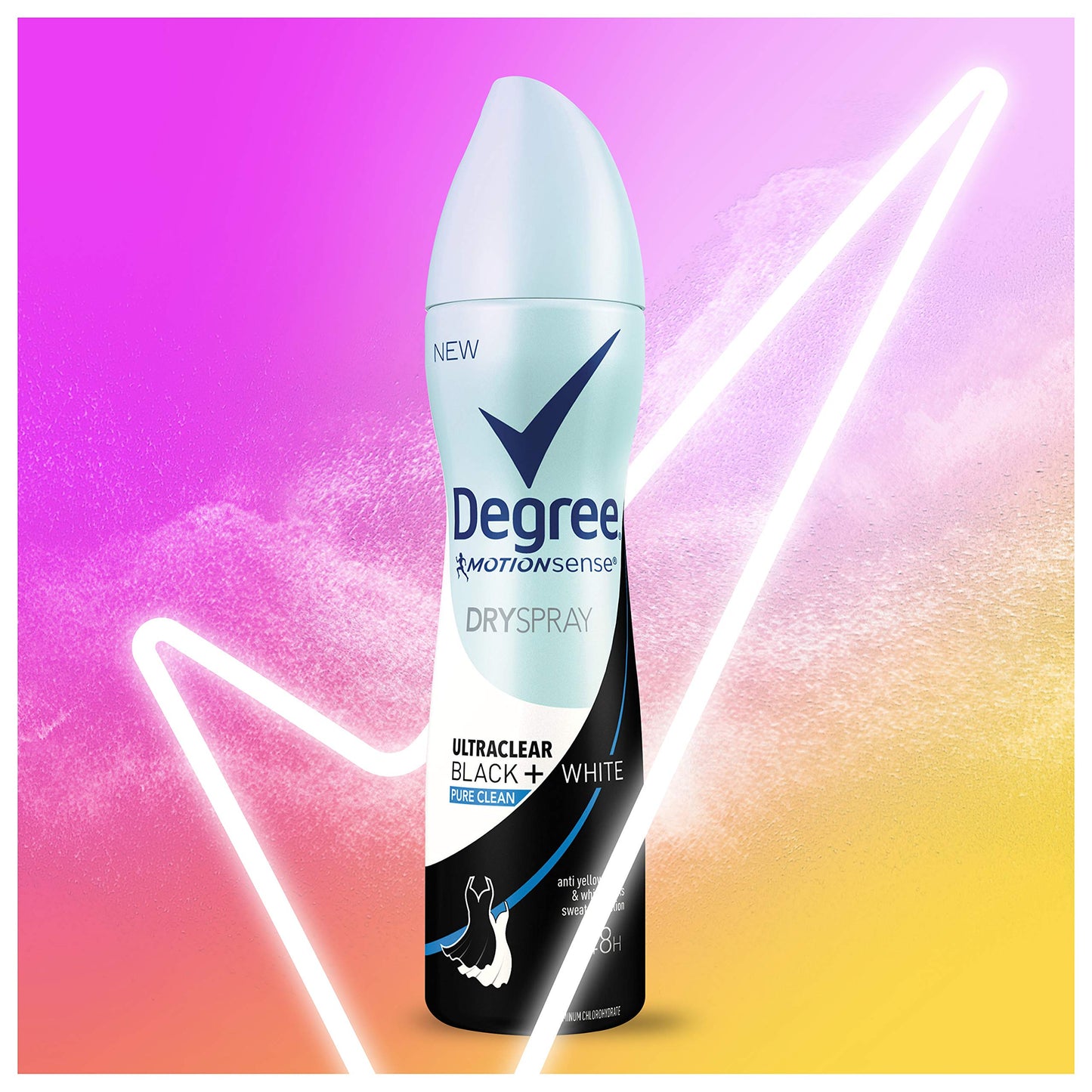 Degree UltraClear Antiperspirant Dry Spray Protects from Deodorant Stains Pure Clean Deodorant for Women 3.8 oz Beauty and Personal Care Degree