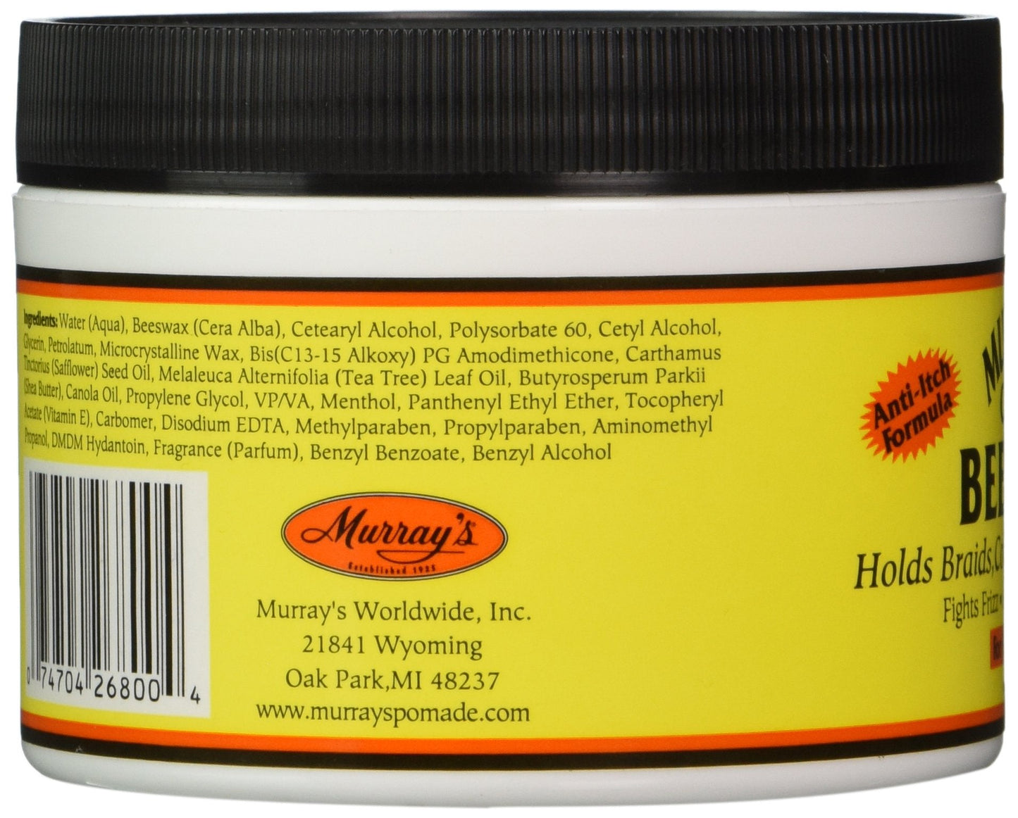 Murray's Beeswax, Cream, 6 Ounce Beauty & Personal Care Murray's