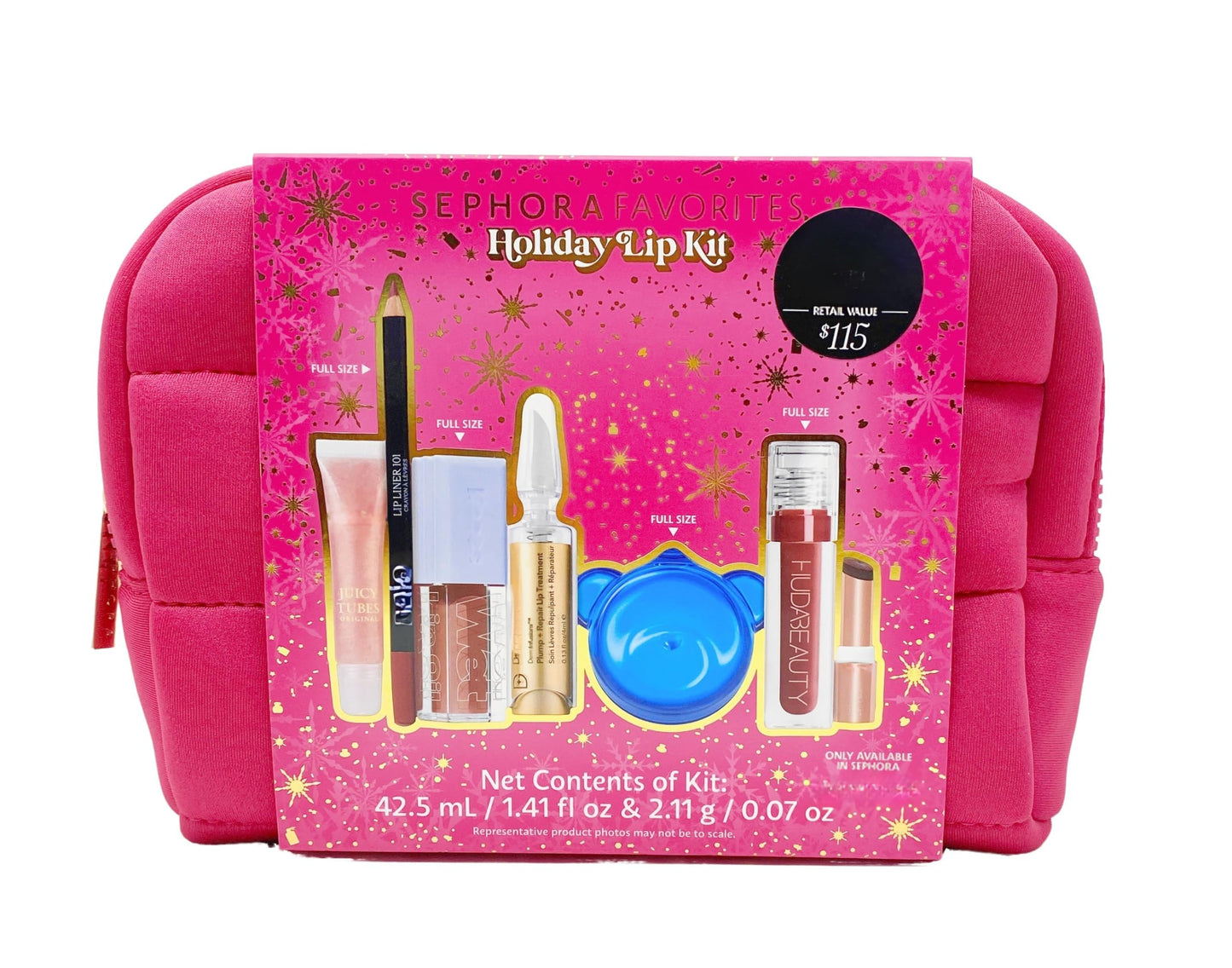 SEPHORA Favorite Holiday Lip Kit - 7 Piece Beauty & Personal Care SEPHORA