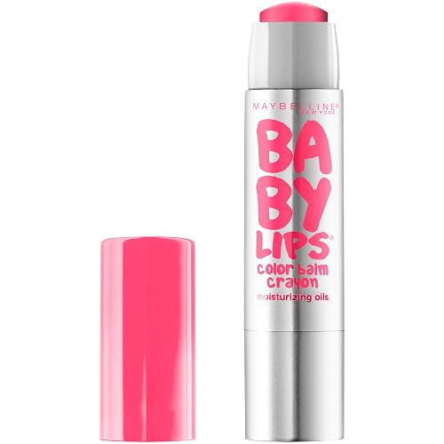 Maybelline New York Baby Lips Color Balm Crayon, Strawberry Pop, 0.09 Ounce Beauty & Personal Care MAYBELLINE