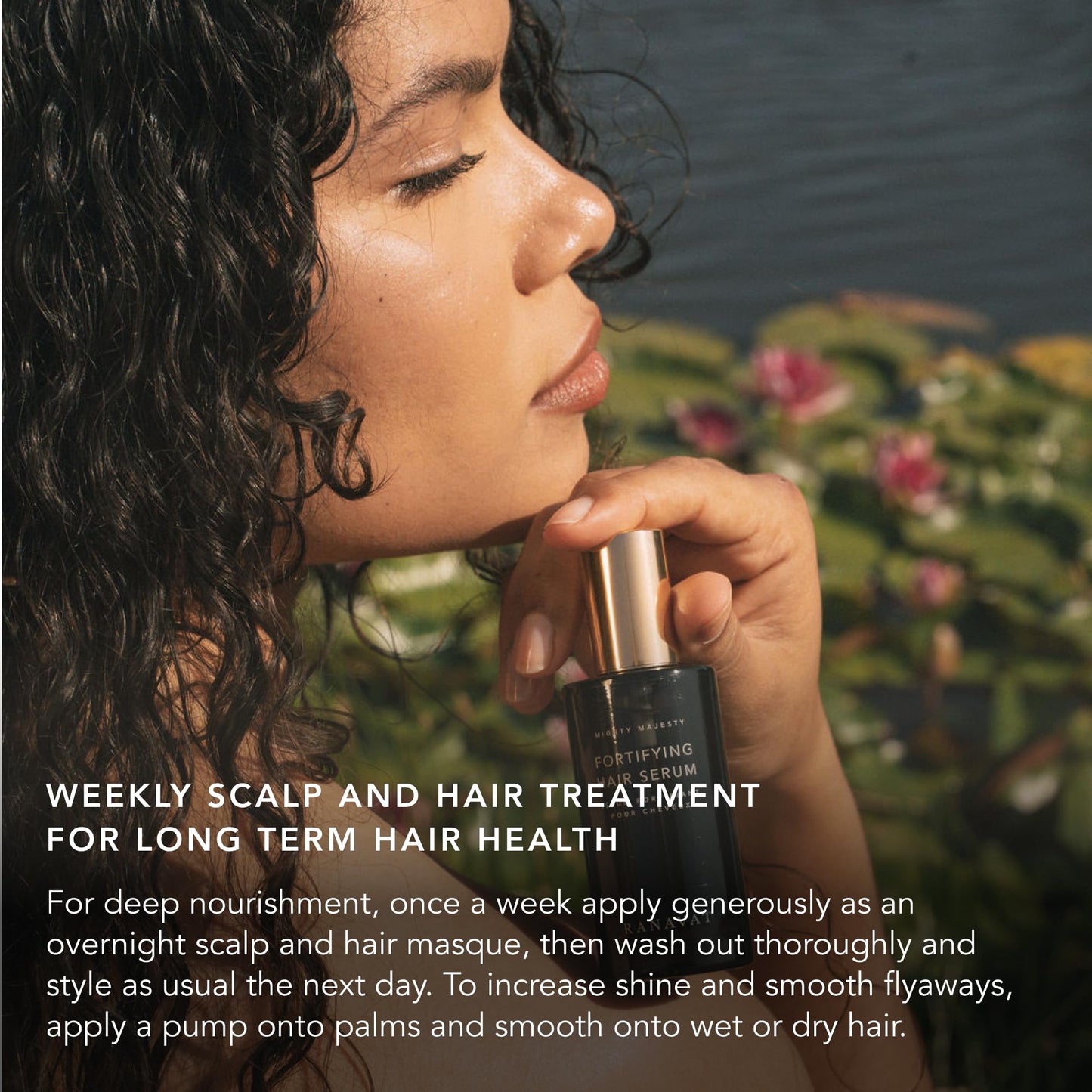 RANAVAT BOTANICS RANAVAT Mighty Majesty - Fortifying Hair Serum - Hair Oil Serum for Scalp Hydration, Frizz Control, & Hair Shine - With Jasmine Beauty & Personal Care RANAVAT BOTANICS