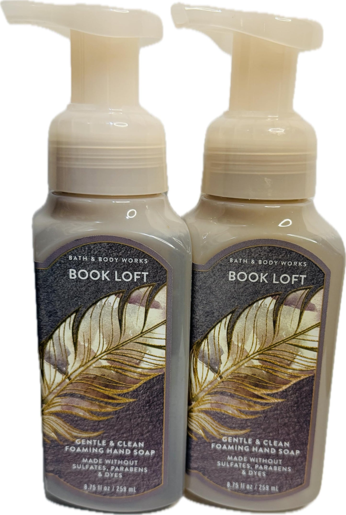 Bath and Body Works Book Loft Gentle Foaming Hand Soap Pack of 2 Beauty & Personal Care Bath & Body Works