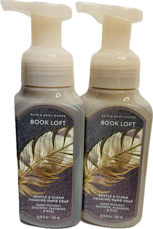 Bath and Body Works Book Loft Gentle Foaming Hand Soap Pack of 2 Beauty & Personal Care Bath & Body Works