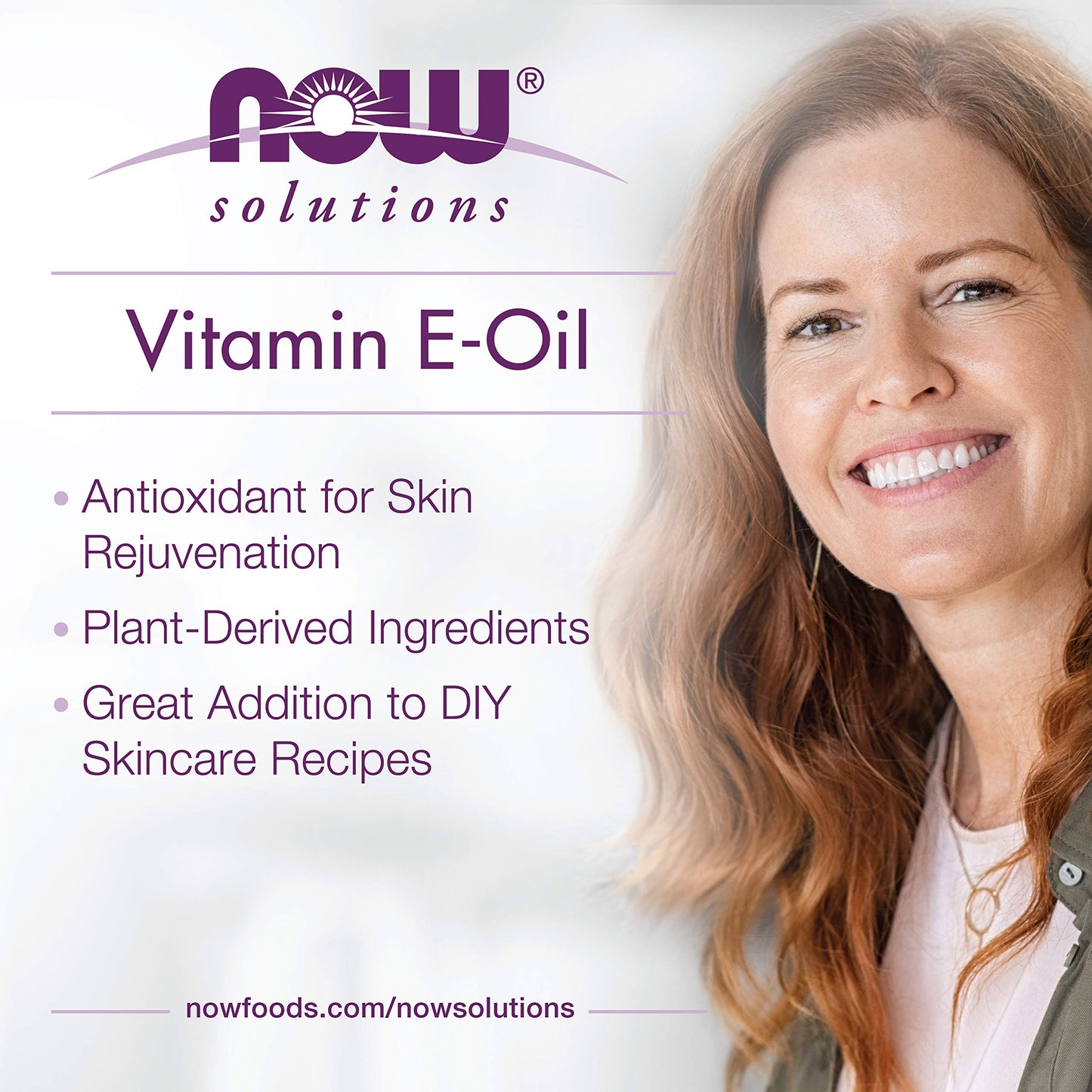 NOW Foods Solutions, E-Oil 23,000 IU, Natural Skin Rejuvenation, Skin Moisturizer, 1-Ounce Beauty & Personal Care NOW Foods