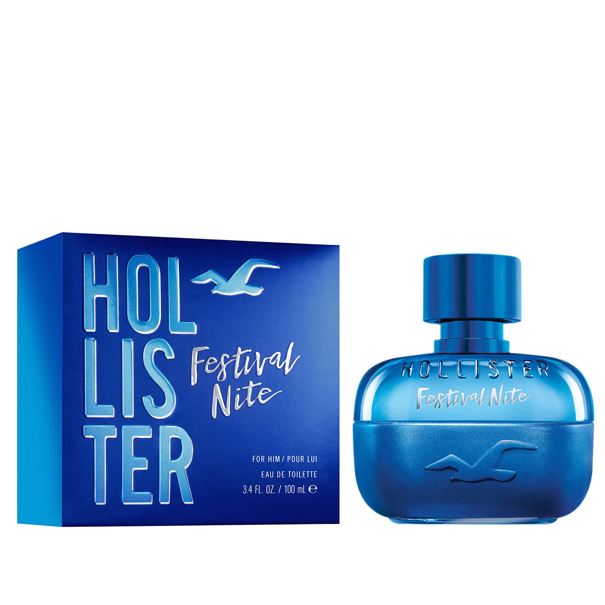 Hollister Festival Nite Men EDT Spray 3.4 oz Beauty & Personal Care Hollister