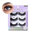 I-Envy 3-in-1 MinkImpact Multipack, 100% 3D Mink-Like Vegan Lashes, Soft, Natural, Fluffy & Lush, Clear Undetectable Band, Lightweight & Comfortable… Beauty & Personal Care i•ENVY