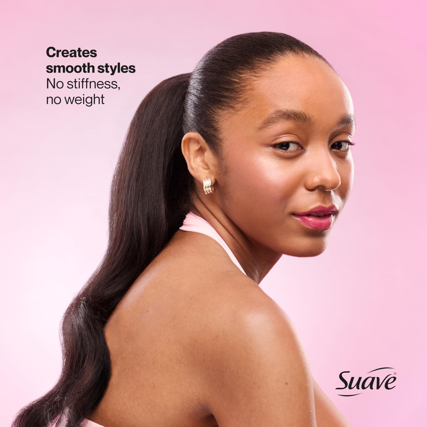 Suave Max Hold Unscented Non-Aerosol Hairspray, Strong Hold, Lightweight, Not Sticky or Stiff, For Smooth, Frizz-Free Styles, All Hair Types, 11 FL OZ Beauty & Personal Care Suave