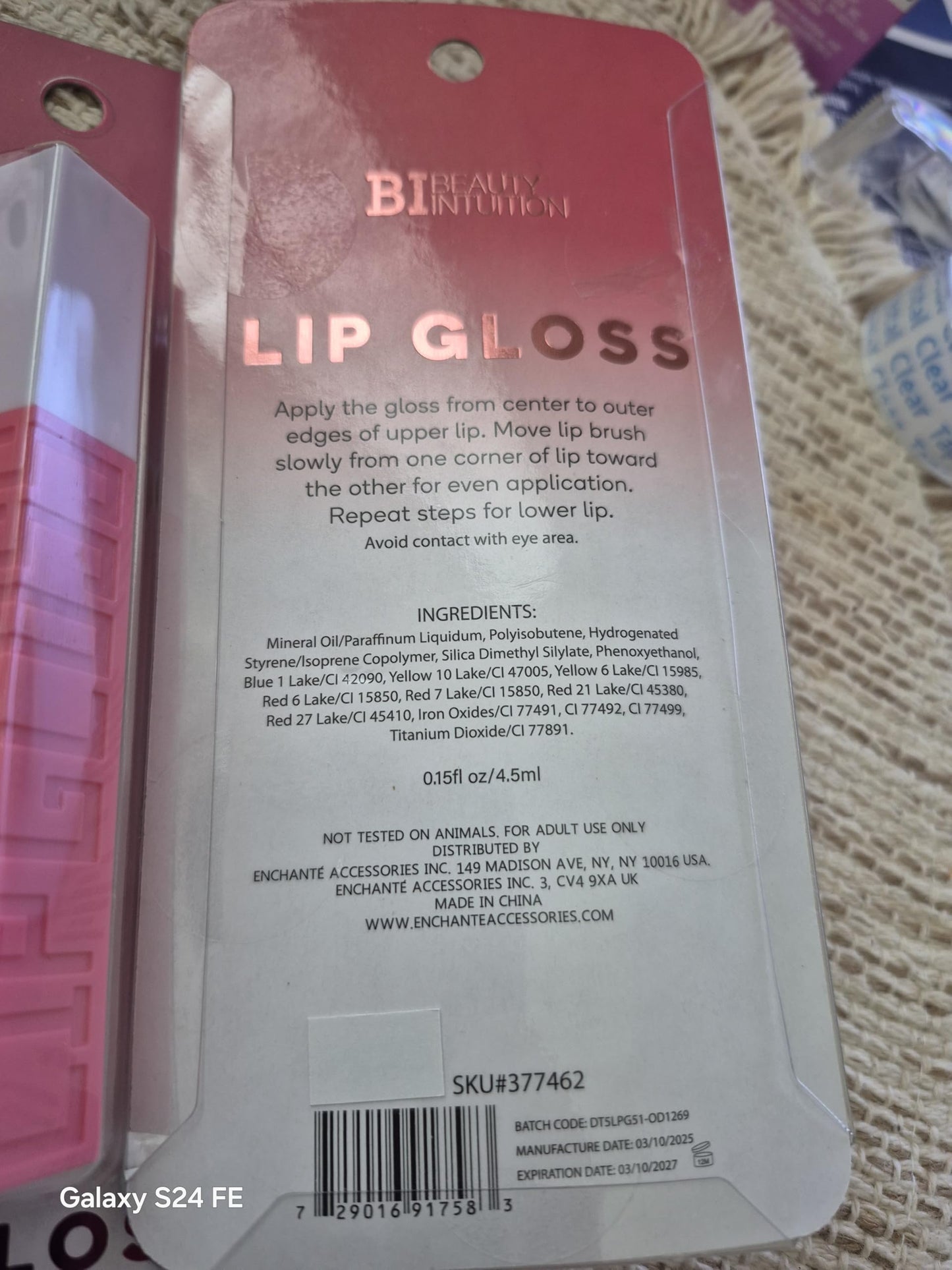 Beauty Intuition High Shine Lip Gloss, Moisturizing and Hydrating, Smooth Application, 0.15 fl oz Beauty & Personal Care Beauty Intuition