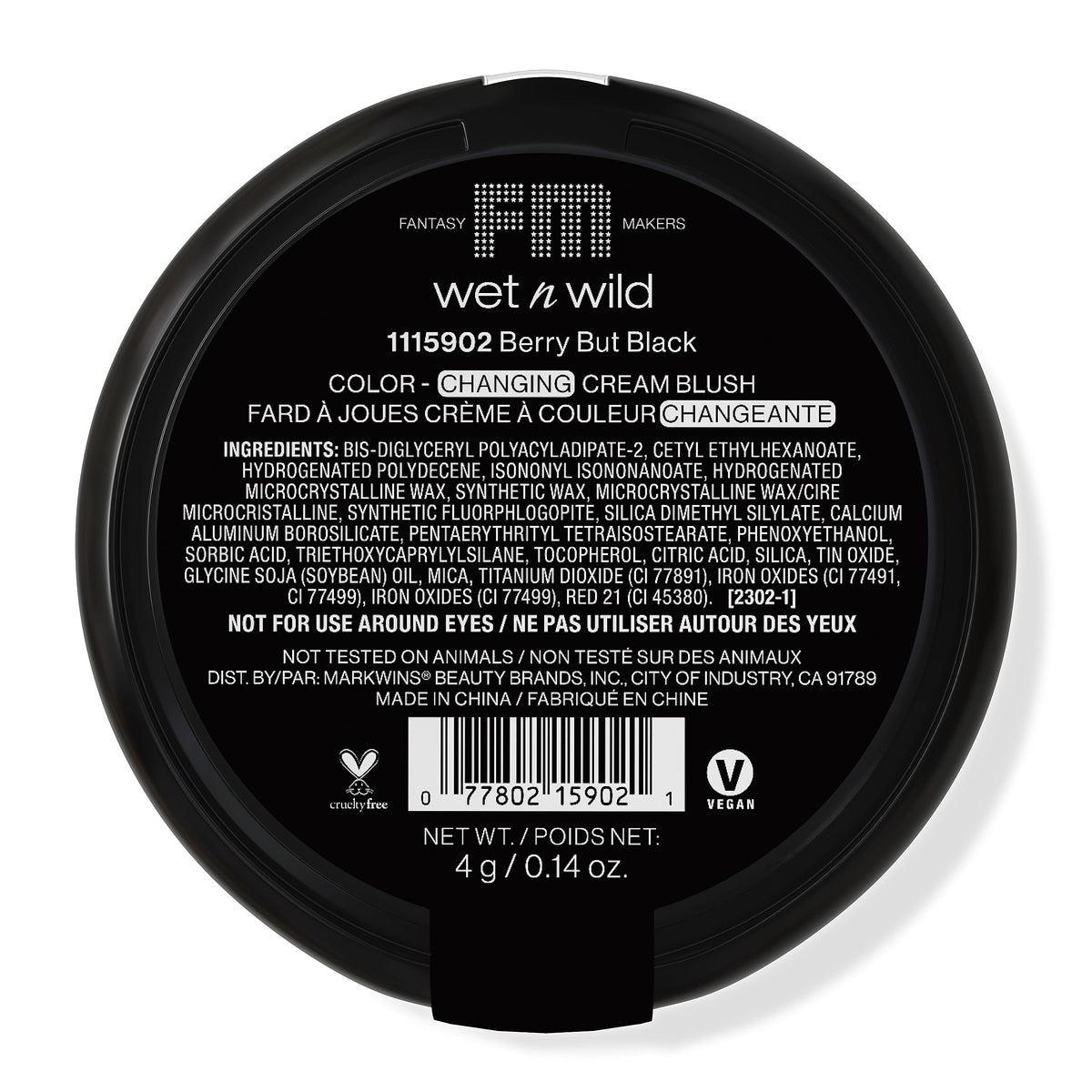 wet n wild Halloween Fantasy Makers Color Changing Blush - Berry But Black Beauty & Personal Care wet n wild