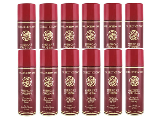 Original Collection 2000 Spray Deodorant for Women 5.5oz-156g (12 Pack) Beauty and Personal Care Collection