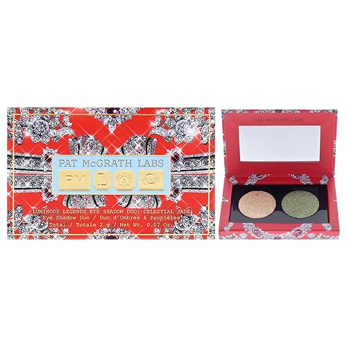 Pat Mcgrath Labs Luminous Legends Eye Shadow Duo - Celestial Jade for Women - 0.07 oz Eye Shadow Beauty & Personal Care Pat McGrath Labs