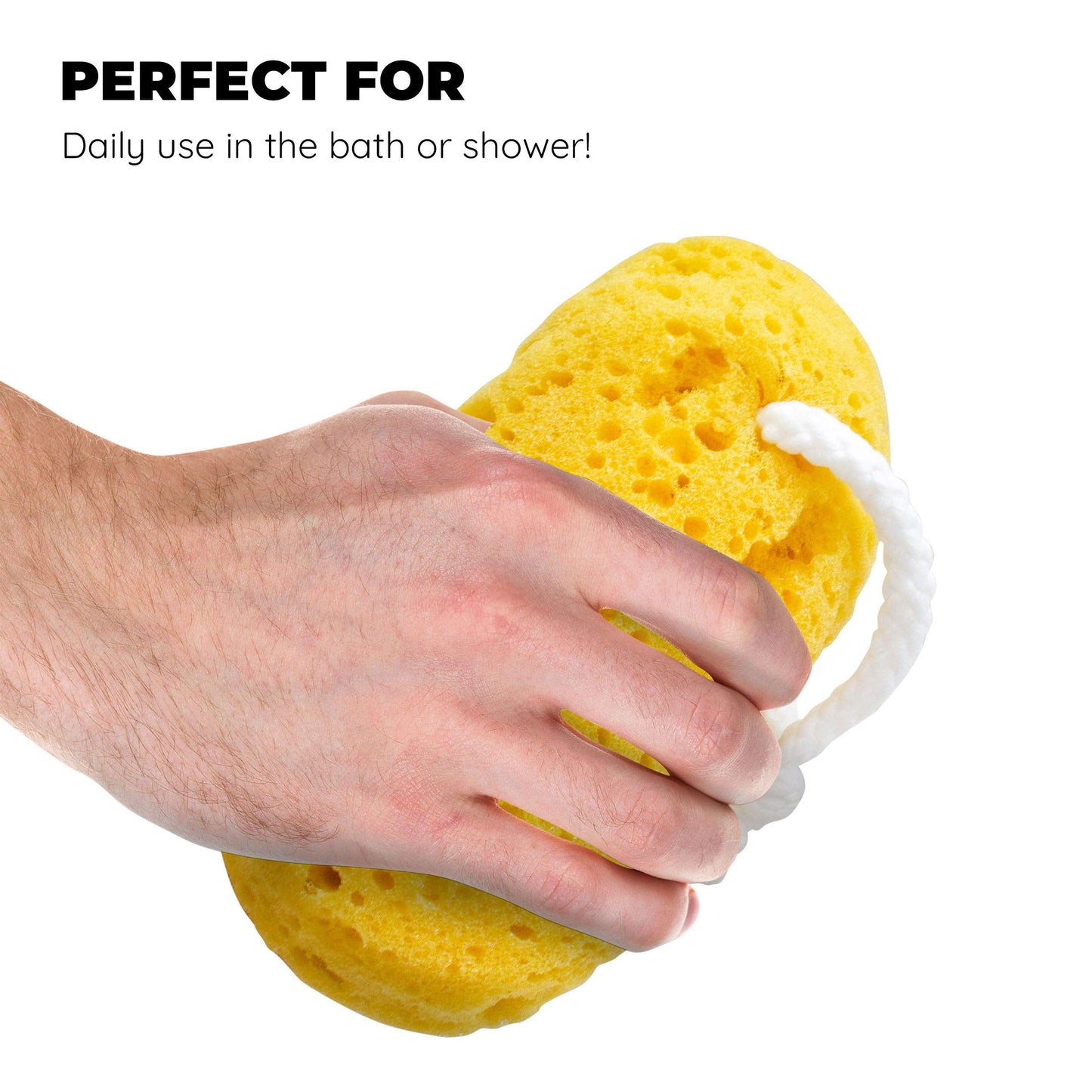 Jacent Deep Cleaning Foam Body Sponge, 1 EA Beauty & Personal Care Jacent