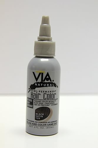 Via Hair Color-Jet Black 2 oz. Beauty & Personal Care Via Natural