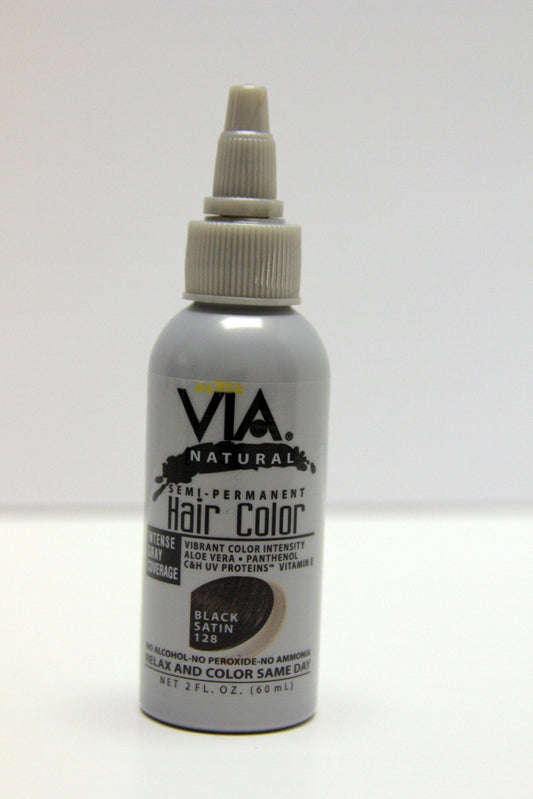 Via Hair Color-Black 2 oz. Beauty & Personal Care Via Natural