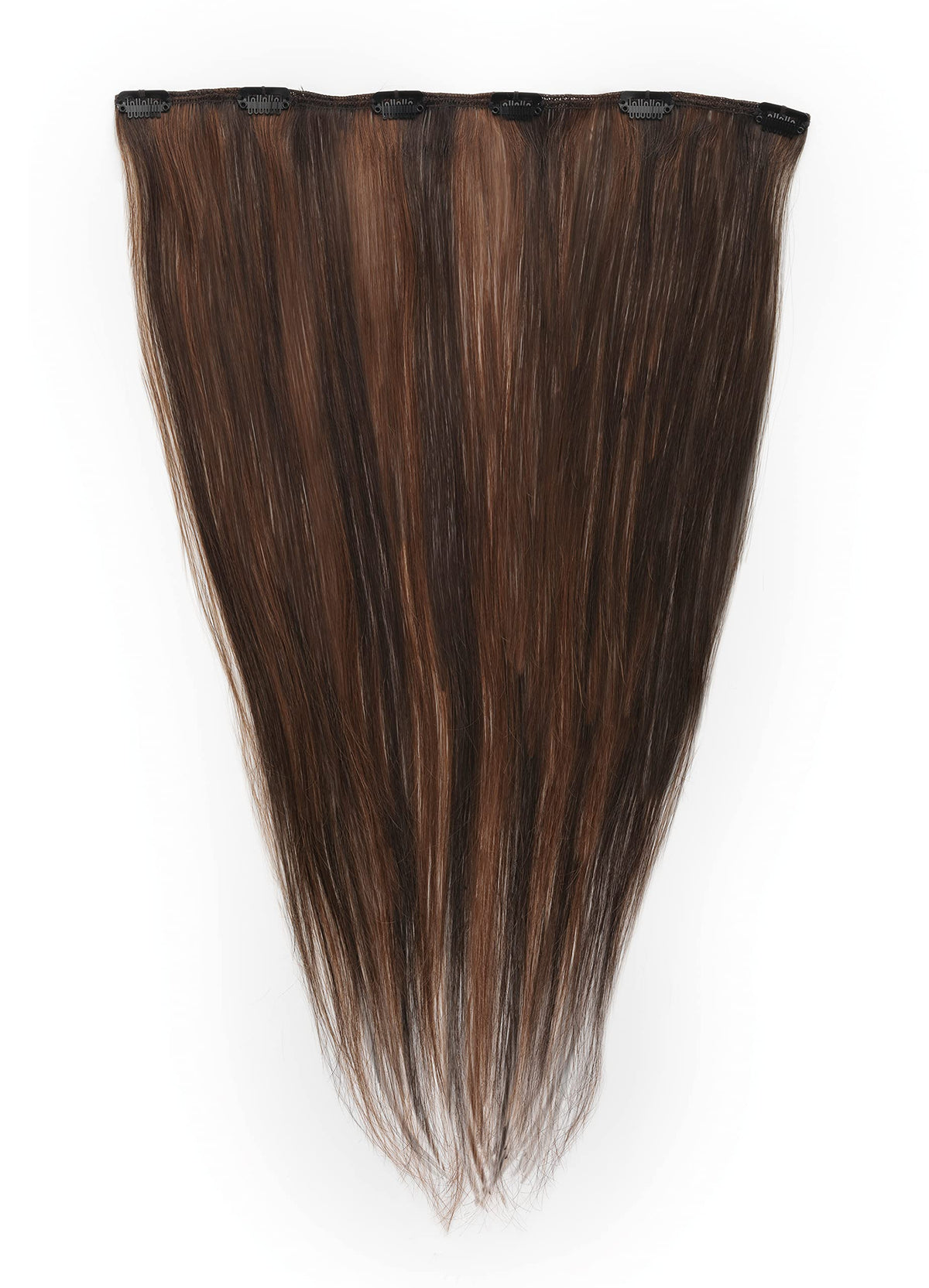 "18" Human Hair Highlight Color R1416T BUTTERED TOAST - Hairdo Extensions 1 piece Clip In 6 Pressure Sensitive Clips Women's Long Hair"