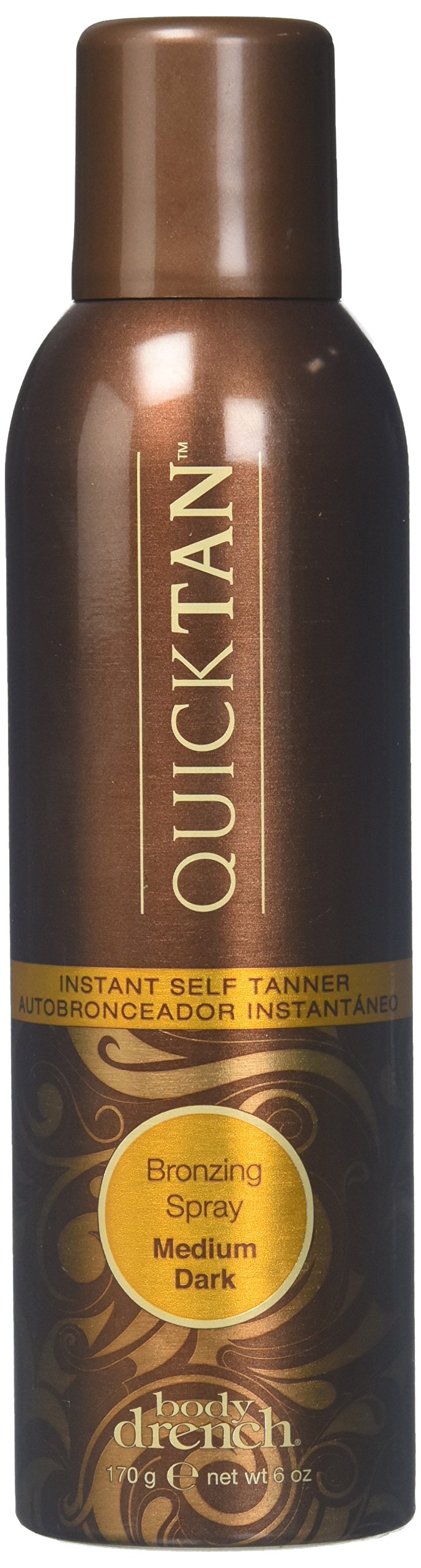 Body Drench QuickTan Instant Self Tanner Bronzing Spray, Medium/Dark Tan, 6 fl oz (Pack of 3) Beauty & Personal Care Body Drench