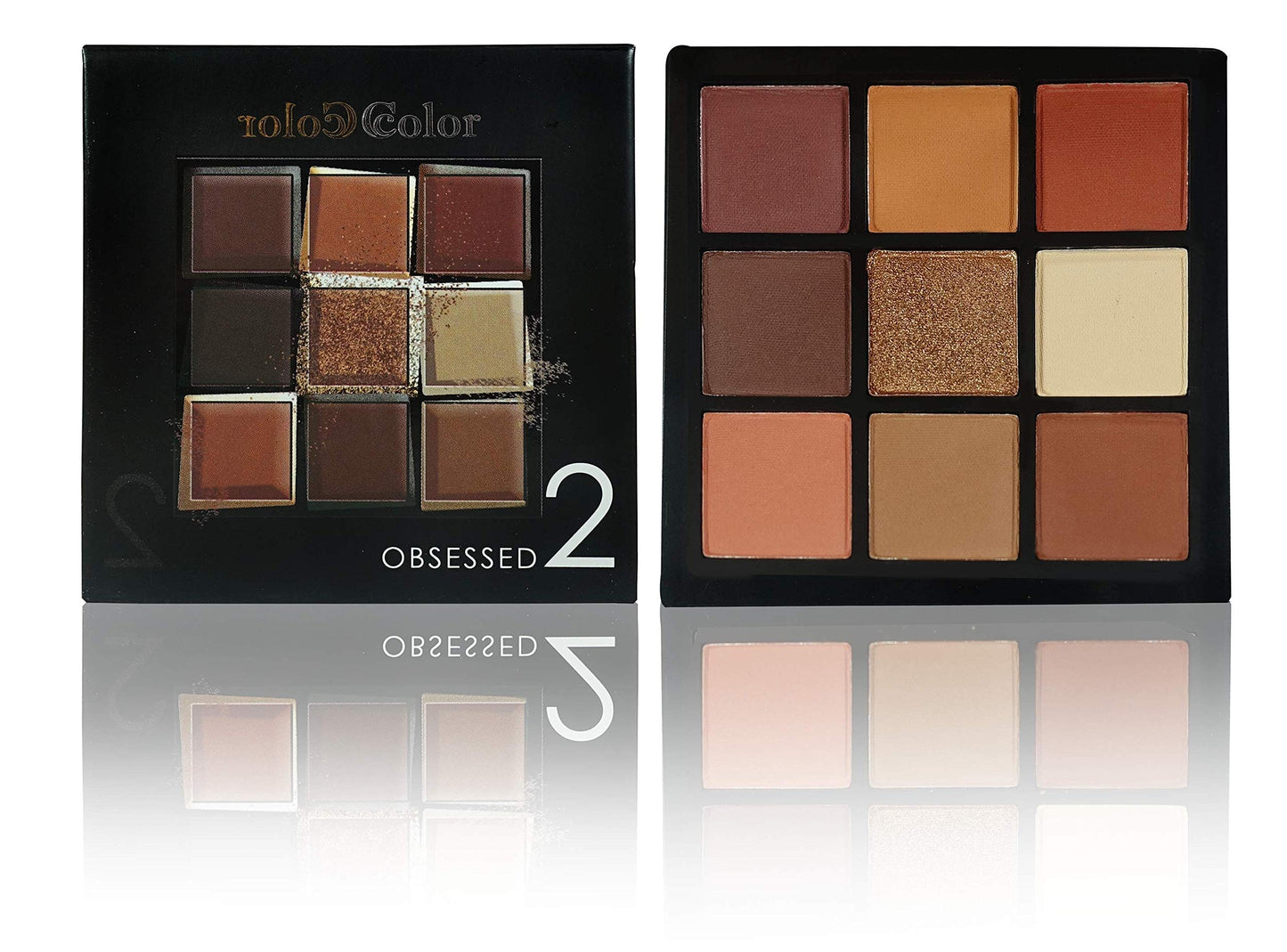 Obsessed 9 Color Eyeshadow Palette (Obsessed 2) Beauty & Personal Care Ccolor