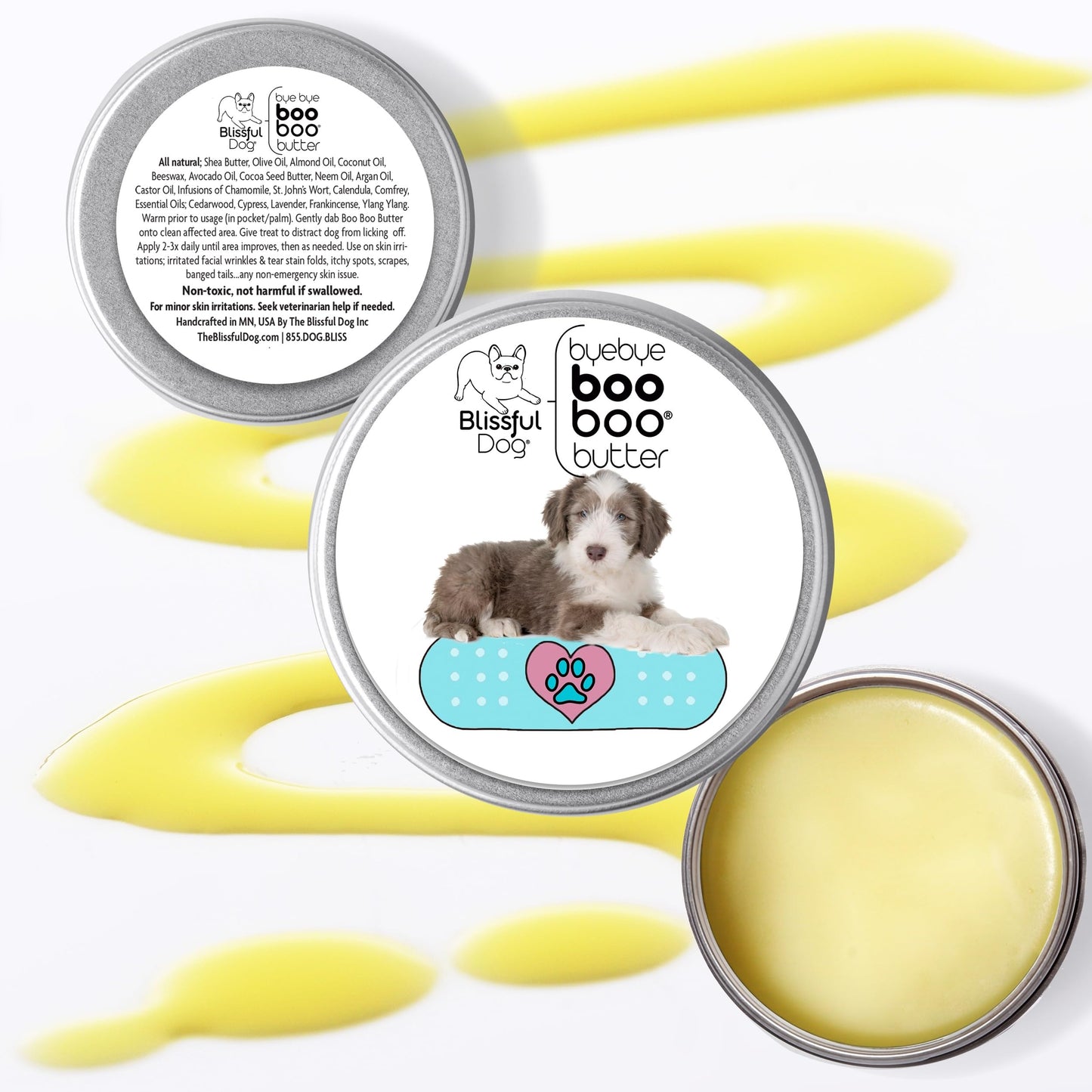 The Blissful Dog Bearded Collie Boo Boo Butter, 1 Ounce Beauty and Personal Care The Blissful Dog
