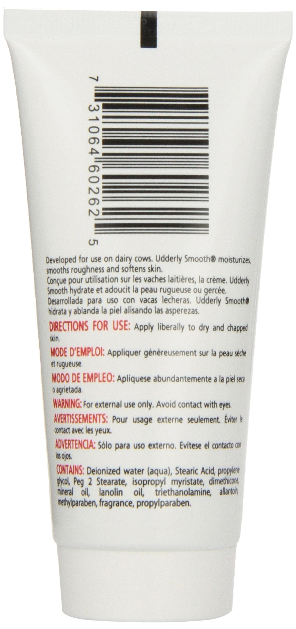 Udderly Smooth Udder Cream, Skin Moisturizer, 2 Ounce Tube Beauty & Personal Care UDDERLY SMOOTH