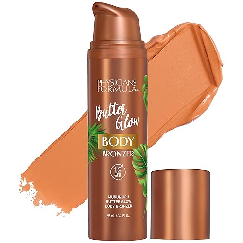 Physicians Formula Butter Glow Body Bronzer, Waterproof & Transfer-Proof, Sunless Bronze Perfection, Ultra-Creamy & Skin-Perfecting Formula for a Beauty & Personal Care Physicians Formula