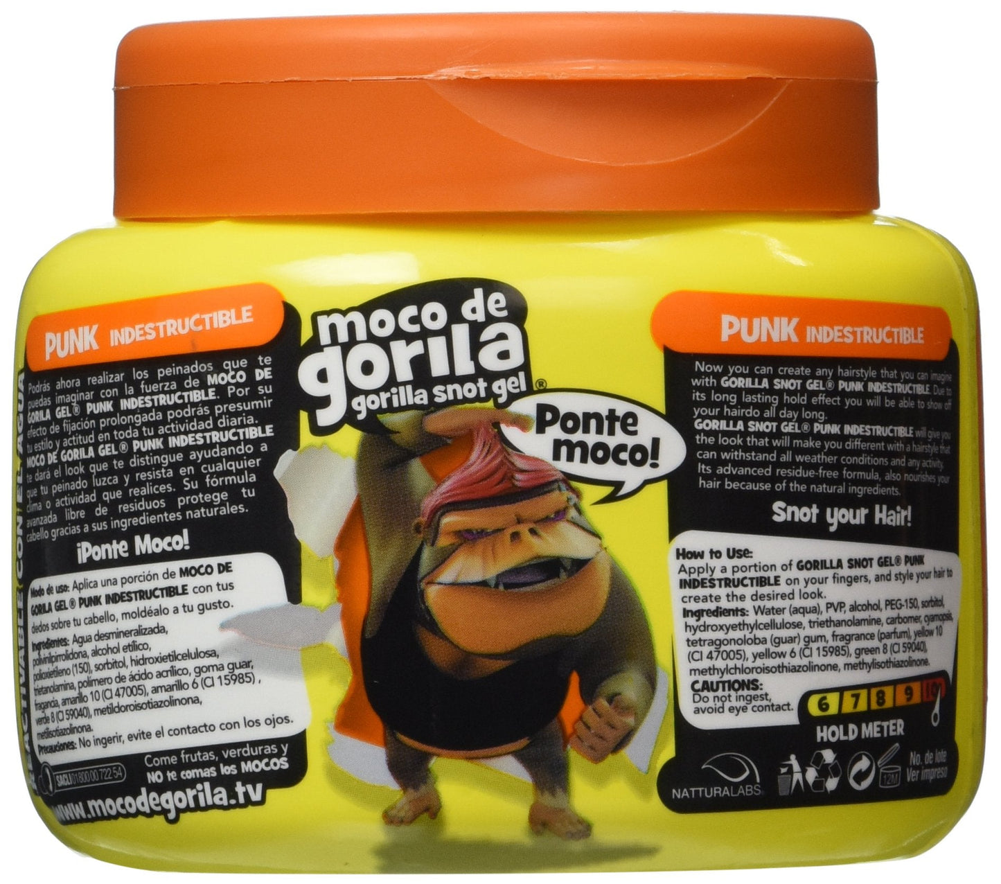 MOCO DE GORILA Punk Style Hair Gel, 9.52 oz (Pack of 9) Beauty & Personal Care Moco de Gorila