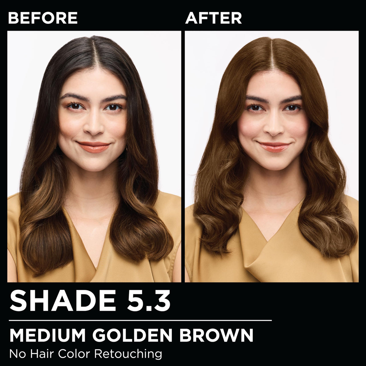 Garnier Olia Hair Color, Ammonia-Free Permanent Hair Dye, Oil-Powered Formula for 100% Gray Coverage and 3x Shinier Hair, Vegan & Cruelty Free, 5.3 Beauty & Personal Care Garnier