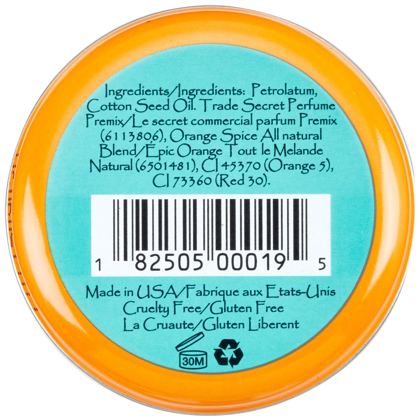 Rosebud Perfume Co. - Rose and Mandarin Lip Balm Tin - 0.8 oz. Beauty & Personal Care ROSEBUD PERFUME