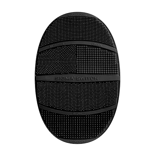 Sigma Switch by Sigma Beauty - Silicone Makeup Brush Cleaner for Switching Shades and Pigments, Switch Cleaning Mat for Superior Makeup Brush Cleaning Beauty & Personal Care Sigma Beauty