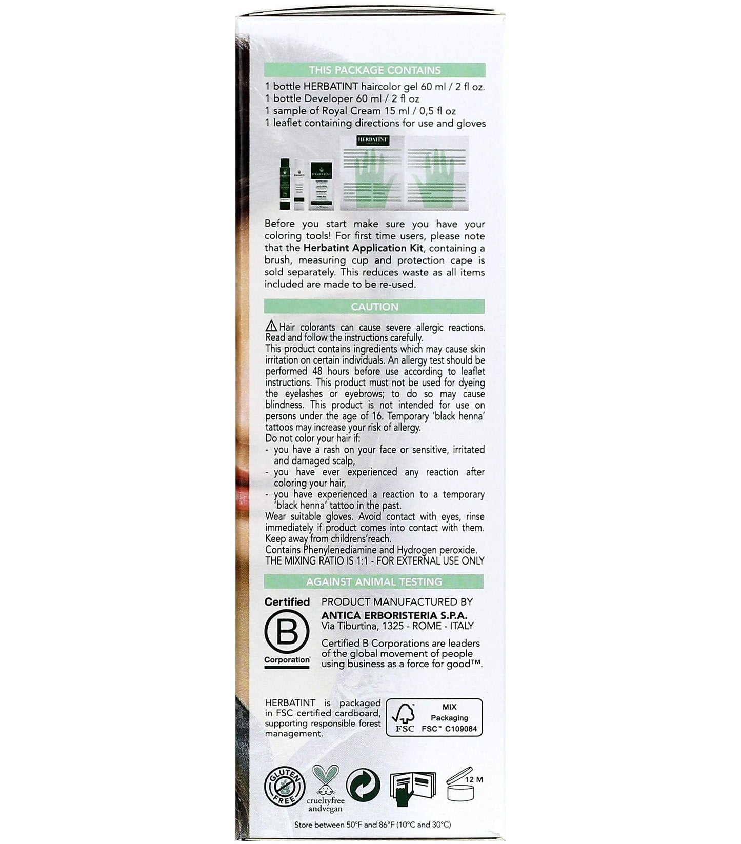Herbatint Permanent Herbal Haircolour Gel 6D Dark Golden Blonde - 135 mL Beauty & Personal Care Herbatint